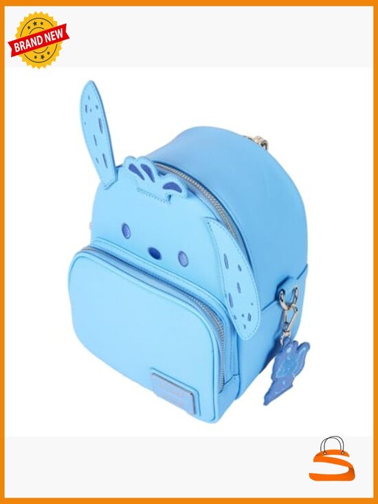 Sanrio Pochacco Convertible Mini Backpack Crossbody, Faux Leather, Zippered main image 4